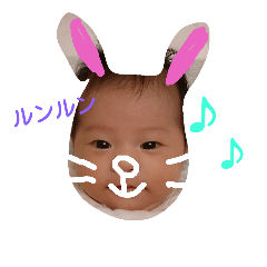 [LINEスタンプ] baby star asahichan