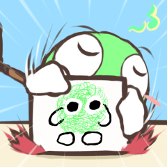 [LINEスタンプ] エブリデイ ストーン