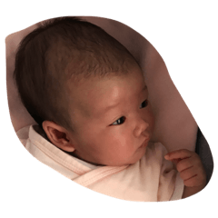 [LINEスタンプ] 我が子スタンプ倫ちゃん