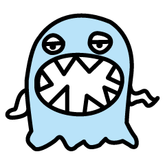 [LINEスタンプ] QQ monster