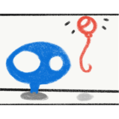 [LINEスタンプ] Jeff's Balloon