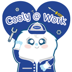 [LINEスタンプ] Cooly @ Work