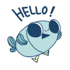 [LINEスタンプ] Fisheggg is an egg