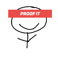 [LINEスタンプ] proof it