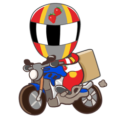 [LINEスタンプ] Strawberry gasget