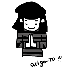 [LINEスタンプ] ロン毛のお兄さん