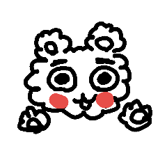 [LINEスタンプ] からまわりわんこ