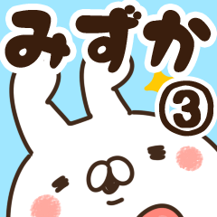 [LINEスタンプ] 【みずか】専用3