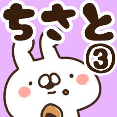 [LINEスタンプ] 【ちさと】専用3の画像（メイン）