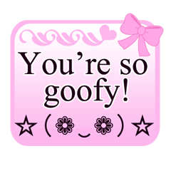 [LINEスタンプ] Pink Normal
