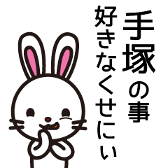 [LINEスタンプ] 手塚さんと手塚さんの友達専用