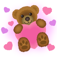 [LINEスタンプ] 幸せなゆめくまくん