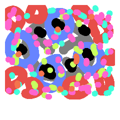 [LINEスタンプ] カラーアート
