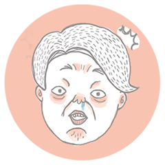 [LINEスタンプ] Crazy Oh！ Man