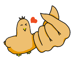 [LINEスタンプ] Somsom bird and friend