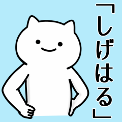 [LINEスタンプ] しげはる専用シュールな面白名前スタンプ