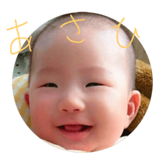 [LINEスタンプ] 朝陽くんだーお！
