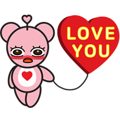 [LINEスタンプ] Heart and friends