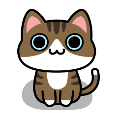 [LINEスタンプ] UNO CAT No.16 Basic Sticker