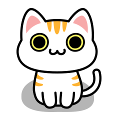 [LINEスタンプ] UNO CAT No.17 Basic Sticker