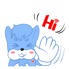 [LINEスタンプ] Little Hi