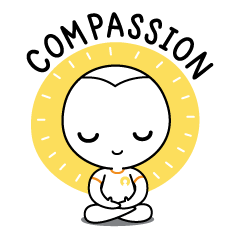 [LINEスタンプ] Compassion Boy