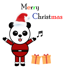[LINEスタンプ] Panda Nice Happy New Year