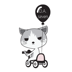 [LINEスタンプ] DA seven