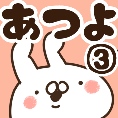 [LINEスタンプ] 【あつよ】専用3