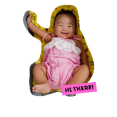 [LINEスタンプ] chiara happy baby