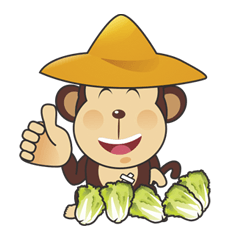 [LINEスタンプ] monkey showtime