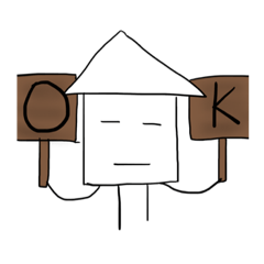 [LINEスタンプ] シンプルなイカのスタンプ