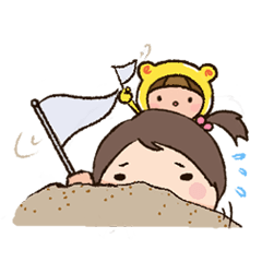 [LINEスタンプ] Just together