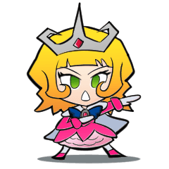 [LINEスタンプ] Princess Eclair la Pastasia
