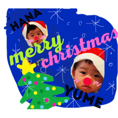 [LINEスタンプ] hana＆yume@