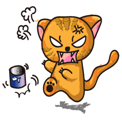 [LINEスタンプ] Little tiger meow