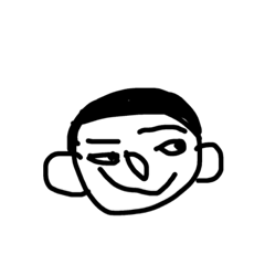 [LINEスタンプ] シュールな顔