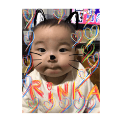 [LINEスタンプ] rinka rinka！！！！