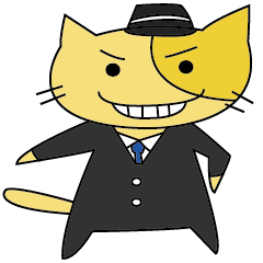 [LINEスタンプ] Gentleman Cat Stickers