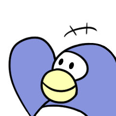 [LINEスタンプ] ペンギンのENDスタンプ