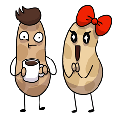 [LINEスタンプ] Potato is Life