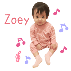 [LINEスタンプ] Zoey Baby...の画像（メイン）