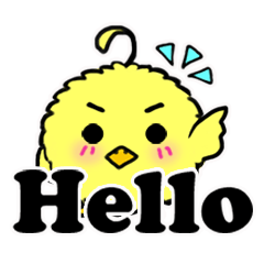 [LINEスタンプ] Little Chic Chick V.daily