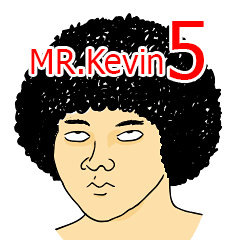 [LINEスタンプ] MR. Kevin 5