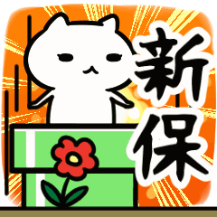 [LINEスタンプ] 新保（しんぼ・しんぽ）さん専用スタンプ