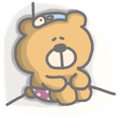 [LINEスタンプ] Fish ＆ Bear 2