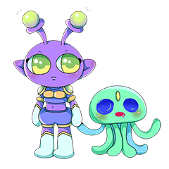 [LINEスタンプ] ALIEN TIMES