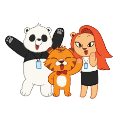 [LINEスタンプ] Triger and Friends