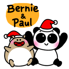[LINEスタンプ] Bernie ＆ Paul - festivals