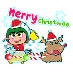 [LINEスタンプ] Shuka.V17 "Merry Christmas"